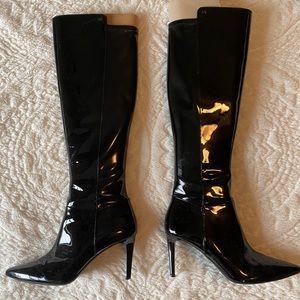 Michael Kors Women’s Patent Leather Black Boots